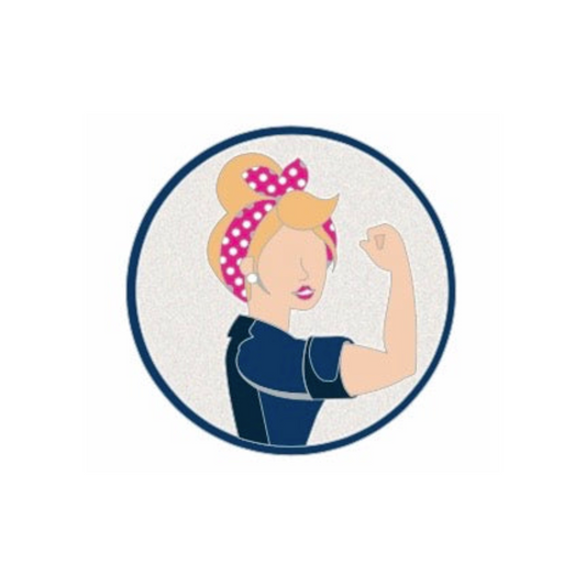 Empower RV Glitter Pin